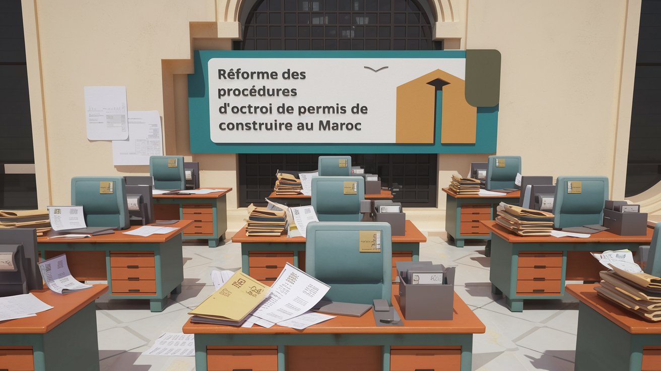 Read more about the article Intervention du Ministère de l’Intérieur et Réforme des Procédures d’Octroi de Permis de Construire au Maroc-2024