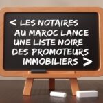 Le Conseil National du Notaires au Maroc lance une liste noire des promoteurs immobiliers-2024