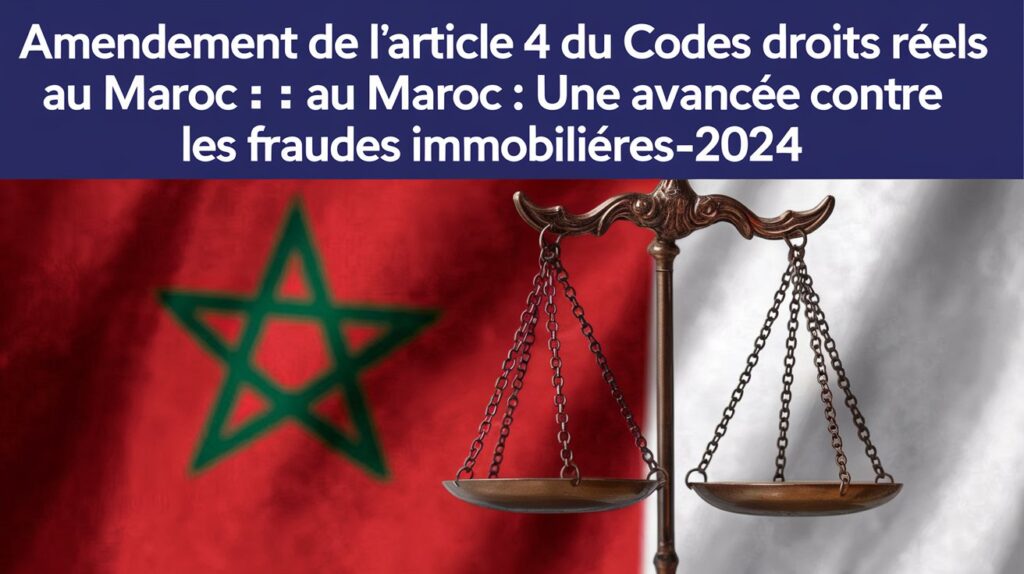 les fraudes immobilieres au maroc