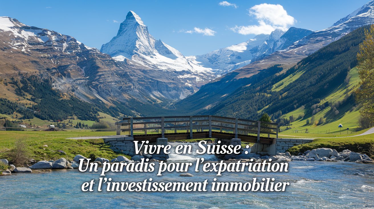 You are currently viewing Vivre en Suisse : Un paradis pour l’expatriation et l’investissement immobilier-2024