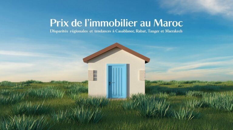 Prix de l'Immobilier au Maroc : Disparités Régionales et Tendances à Casablanca, Rabat, Tanger et Marrakech