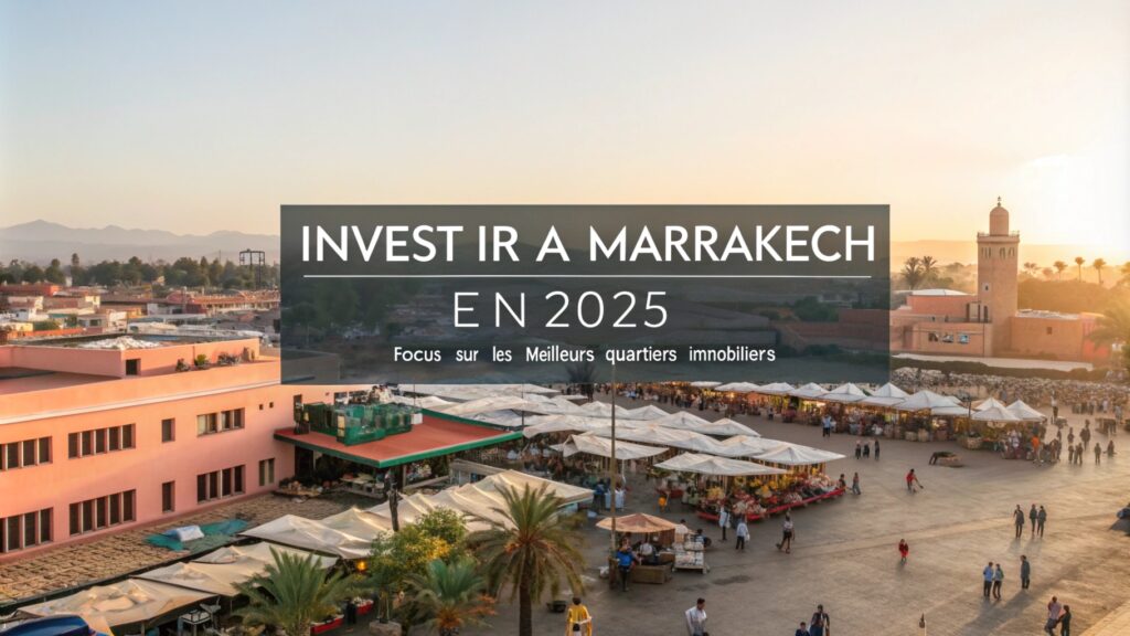 Investir à Marrakech en 2025 : Focus sur les Meilleurs Quartiers Immobiliers