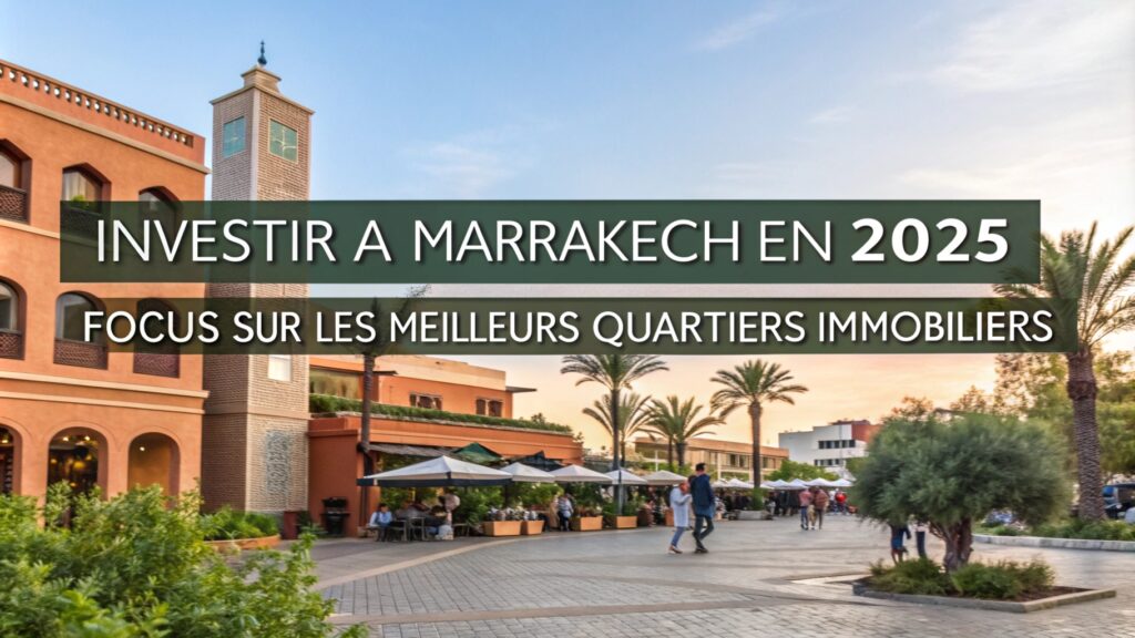 Investir à Marrakech en 2025  Focus sur les Meilleurs Quartiers Immobiliers