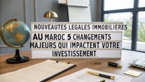 Read more about the article “Nouveautés Légales Immobilières au Maroc : 5 Changements Majeurs Qui Impactent Votre Investissement”