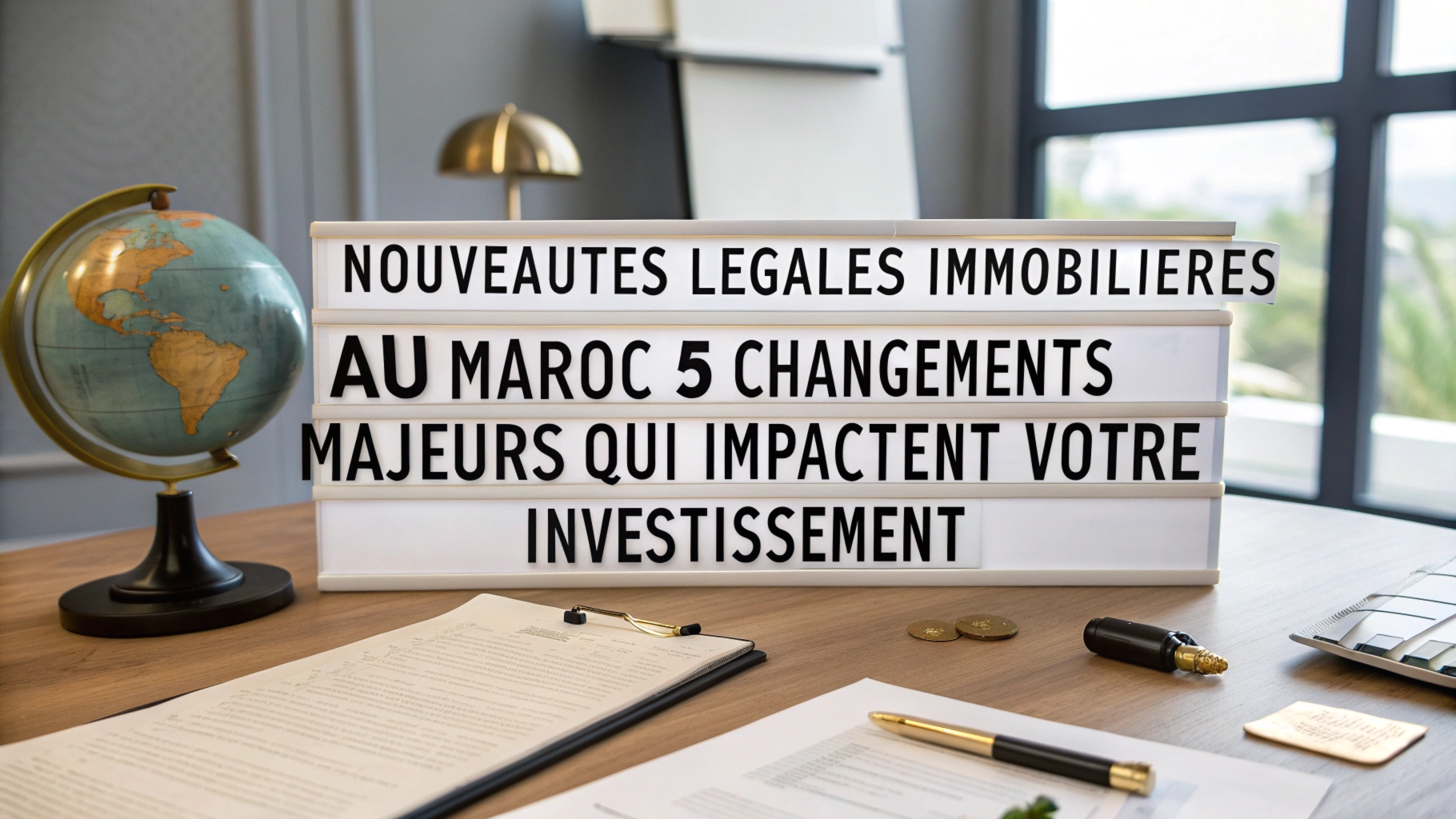 You are currently viewing “Nouveautés Légales Immobilières au Maroc : 5 Changements Majeurs Qui Impactent Votre Investissement”