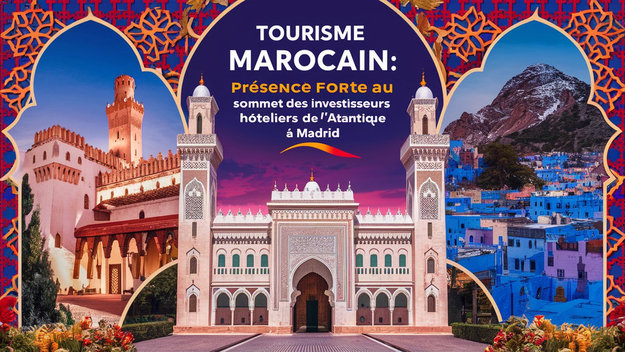 You are currently viewing Tourisme marocain : présence forte au Sommet des investisseurs hôteliers de l’Atlantique à Madrid 2025