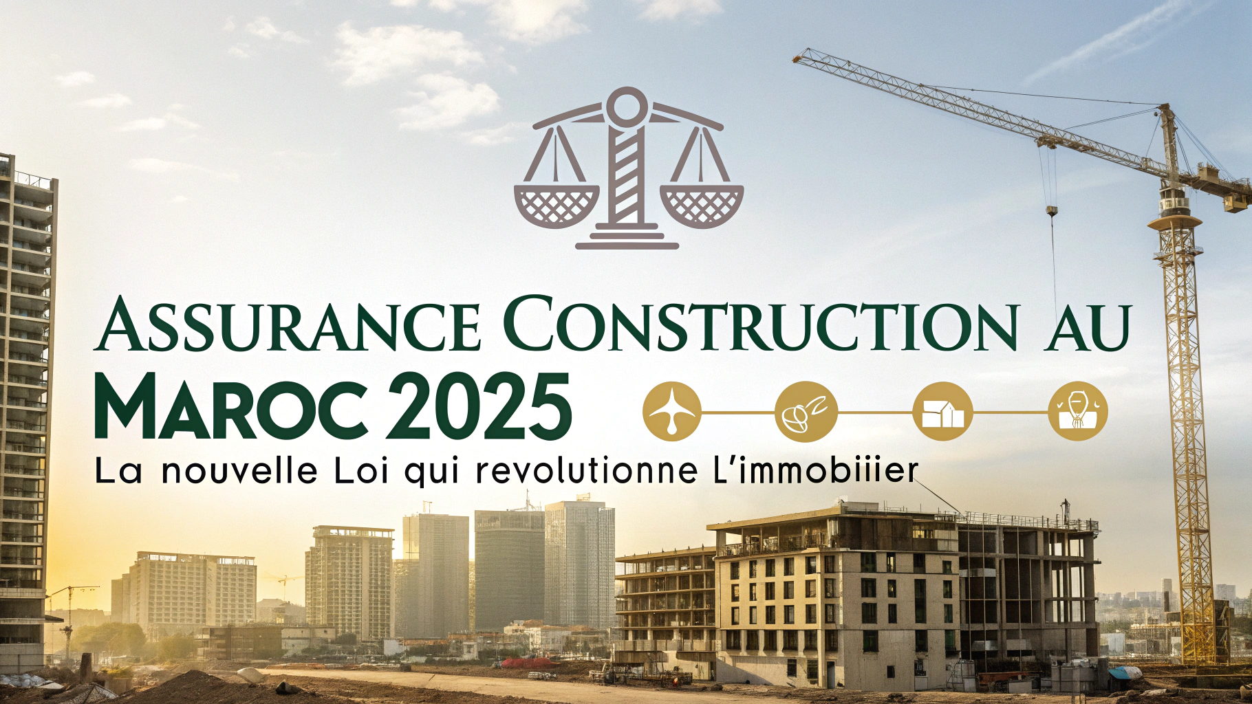 Read more about the article Assurance Construction au Maroc 2025 : La Nouvelle Loi qui Révolutionne l’Immobilier