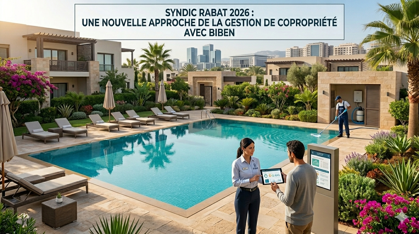 You are currently viewing Syndic Rabat 2026 : une nouvelle approche de la gestion de copropriété avec Biben
