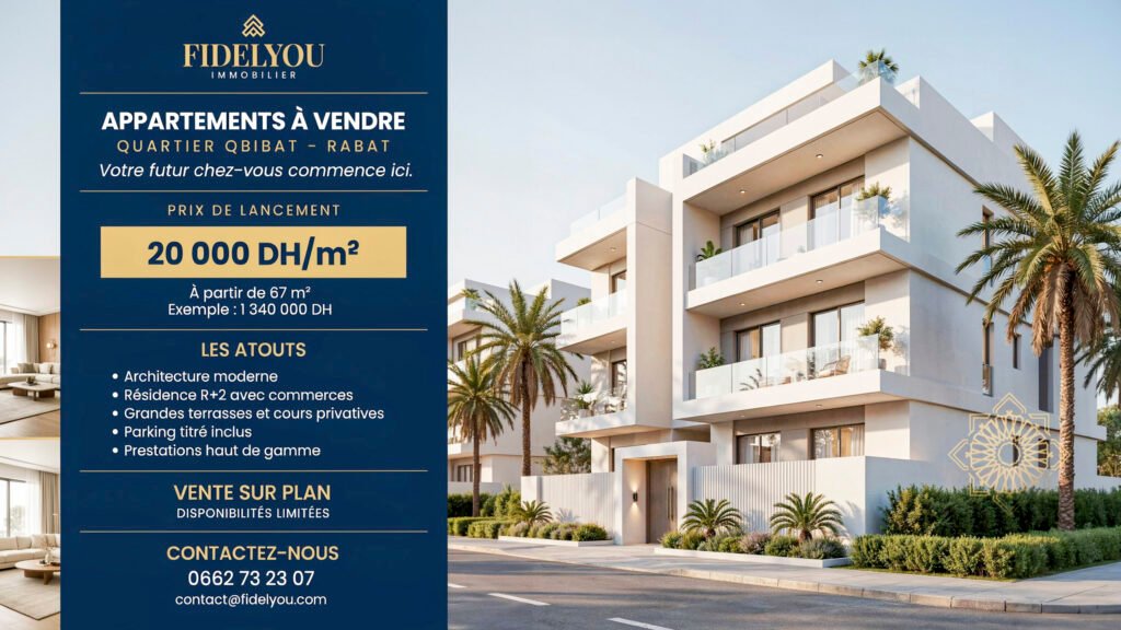 Marché immobilier au Maroc